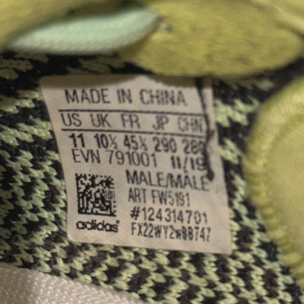 adidas Yeezy Boost 350 V2 Yeezreel (Non-Reflective) FW5191 Size 11 - Picture 7 of 8